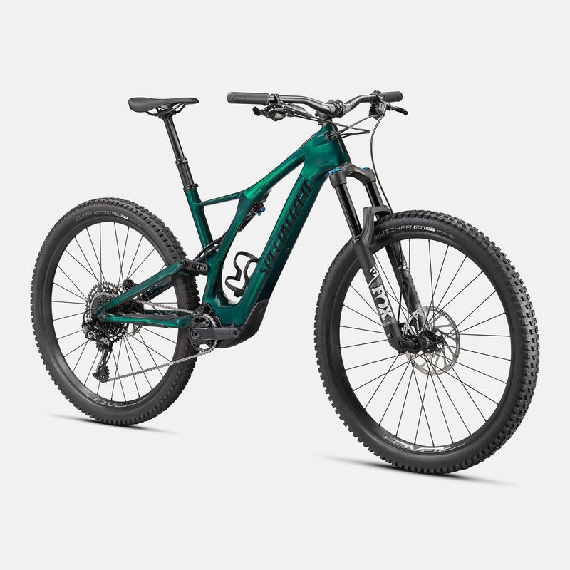 2021 Specialized TURBO Levo SL Comp 29" Carbon Mountain Bike - Medium, Green Tint / Black