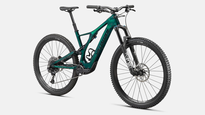 2021 Specialized TURBO Levo SL Comp 29" Carbon Mountain Bike - X-Large, Green Tint / Black